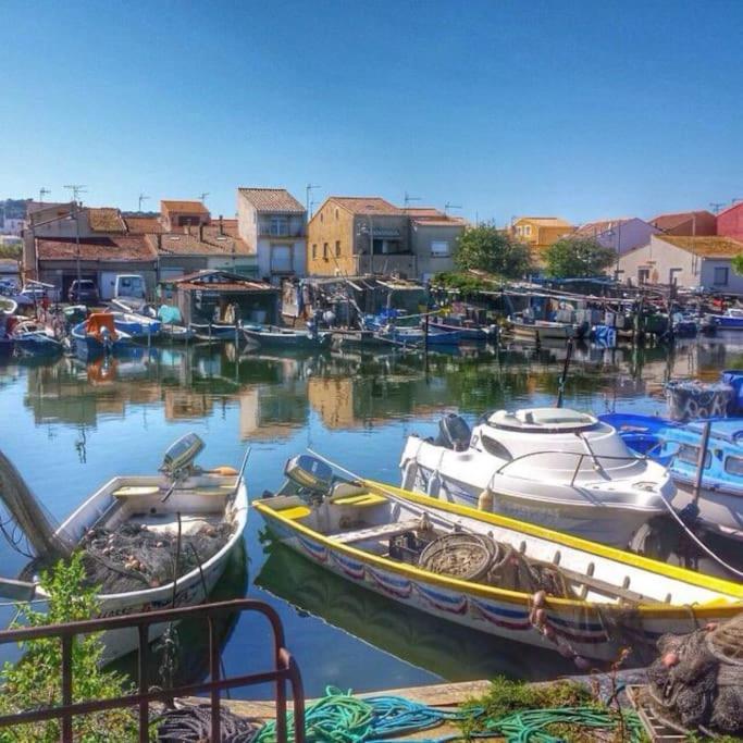 Maison Quartier Pointe-Courte A Sète Kültér fotó
